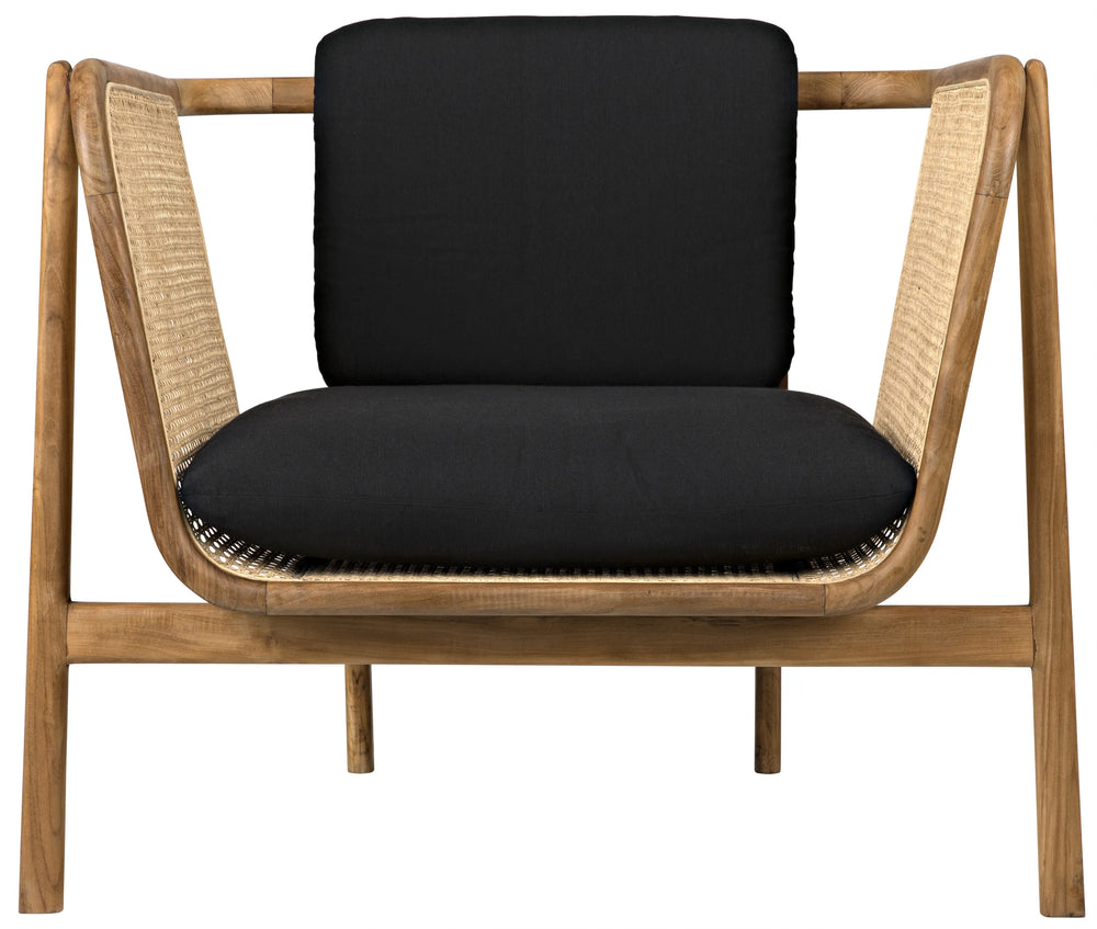 American Home Furniture | Noir - Balin Chair with Caning