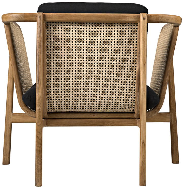 American Home Furniture | Noir - Balin Chair with Caning