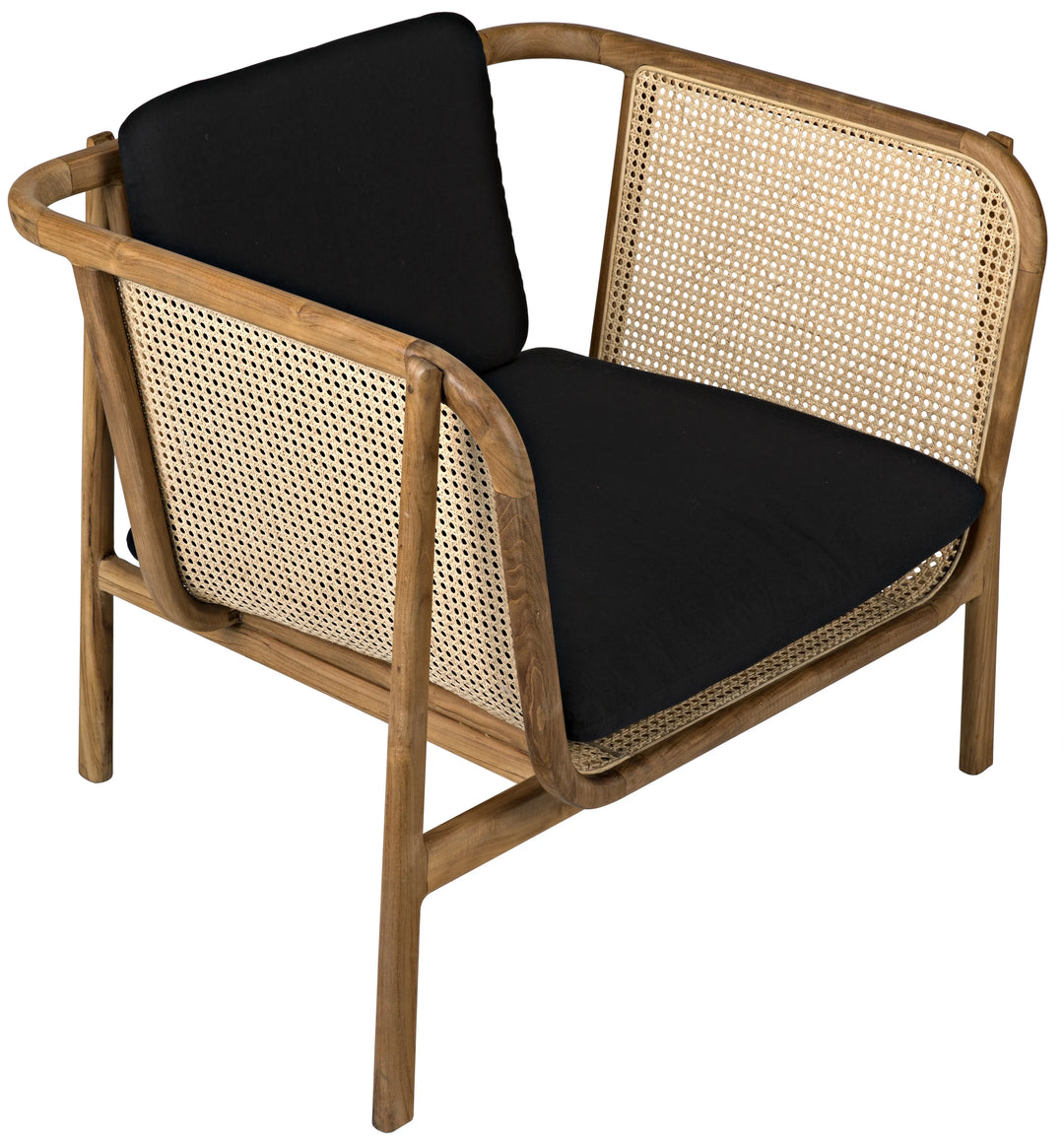 American Home Furniture | Noir - Balin Chair with Caning