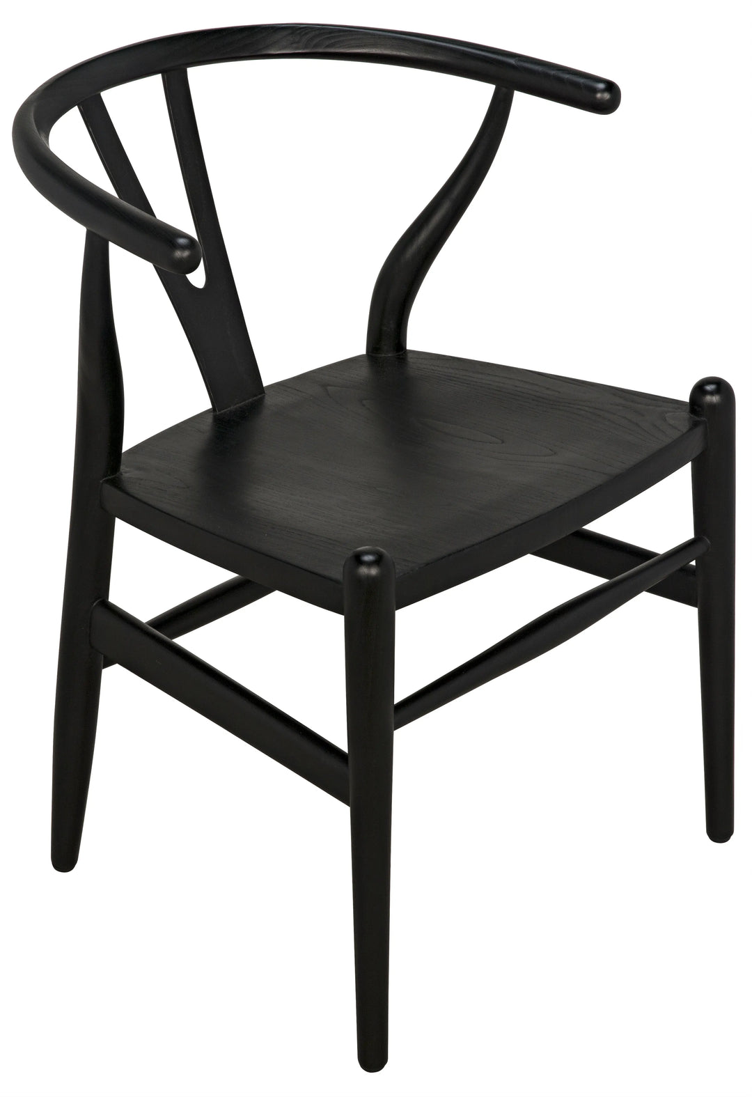 American Home Furniture | Noir - Zola Chair, Charcoal Black