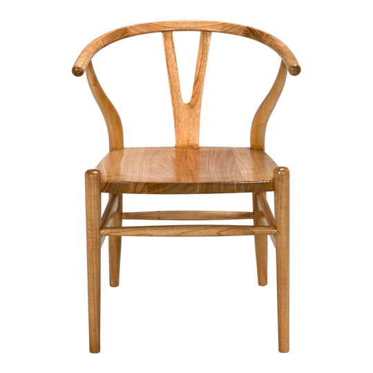 Noir Zola Chair, Natural - Set of 2 DINING CHAIRS