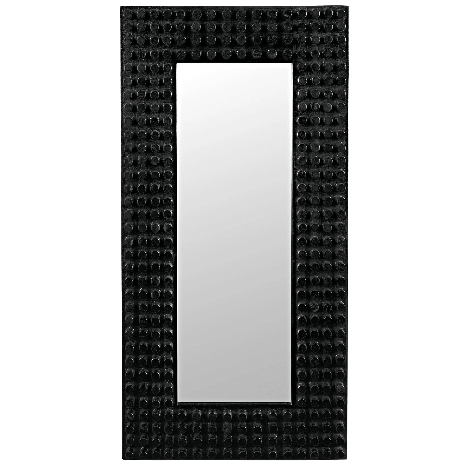 Noir Faustus Mirror, Charcoal Black WALL MIRRORS