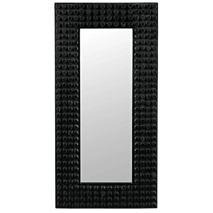 Noir Faustus Mirror, Charcoal Black WALL MIRRORS