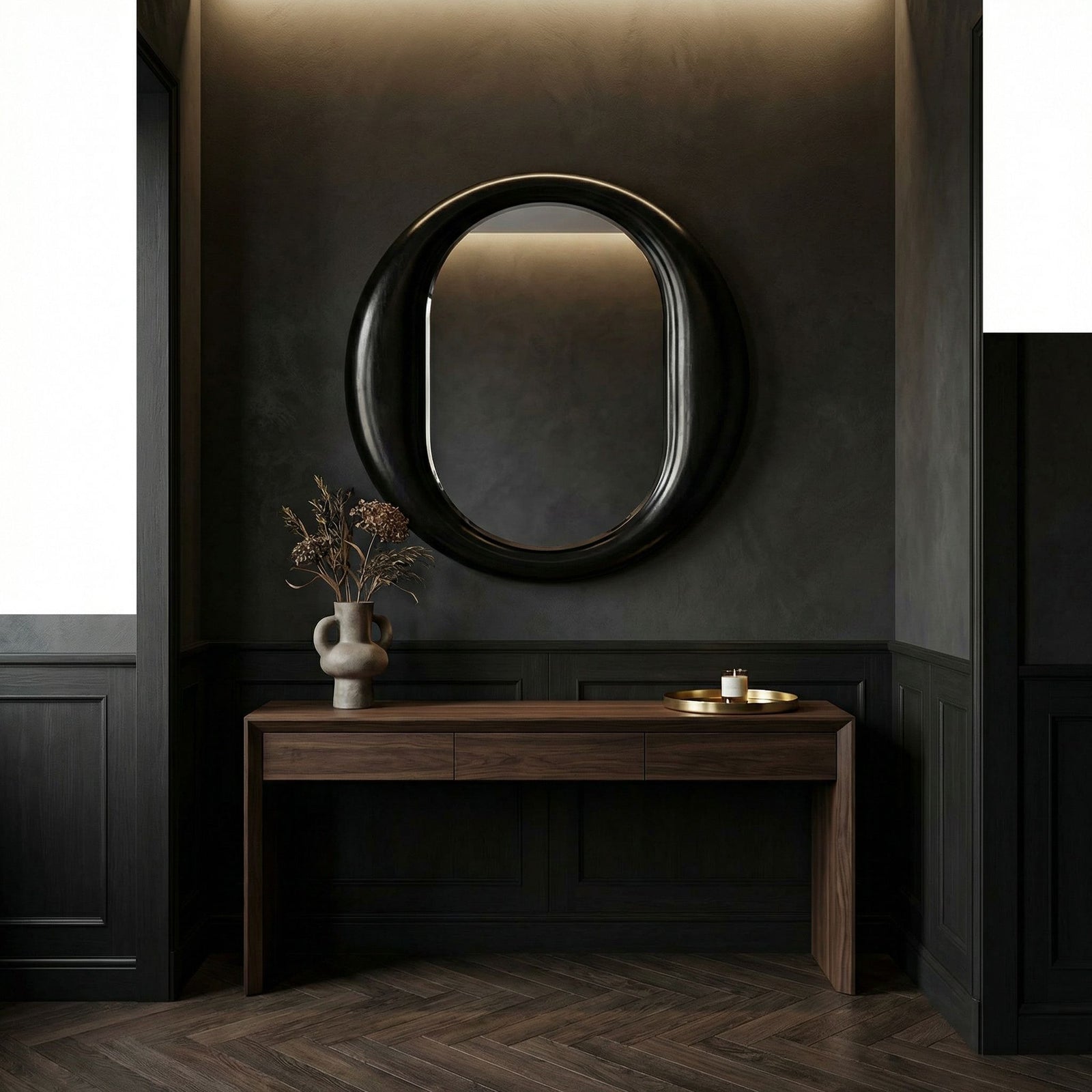Noir - Oh Mirror, Charcoal Black - AE-154CHB