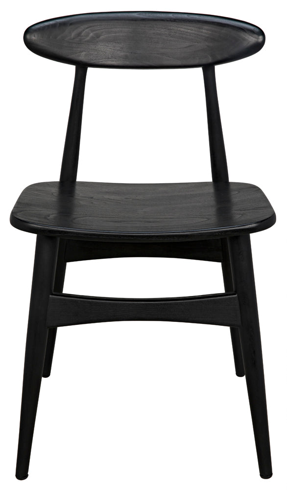 Noir - Surf Chair, Charcoal Black - AE-15CHB