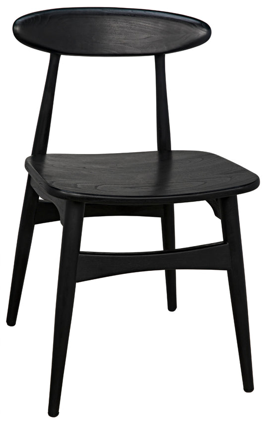 Noir - Surf Chair, Charcoal Black - AE-15CHB