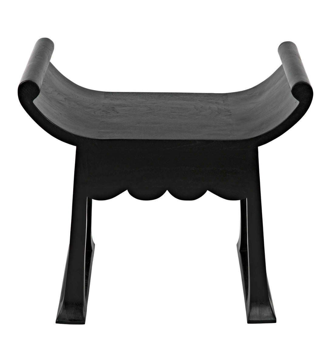 American Home Furniture | Noir - Wey Stool, Charcoal Black