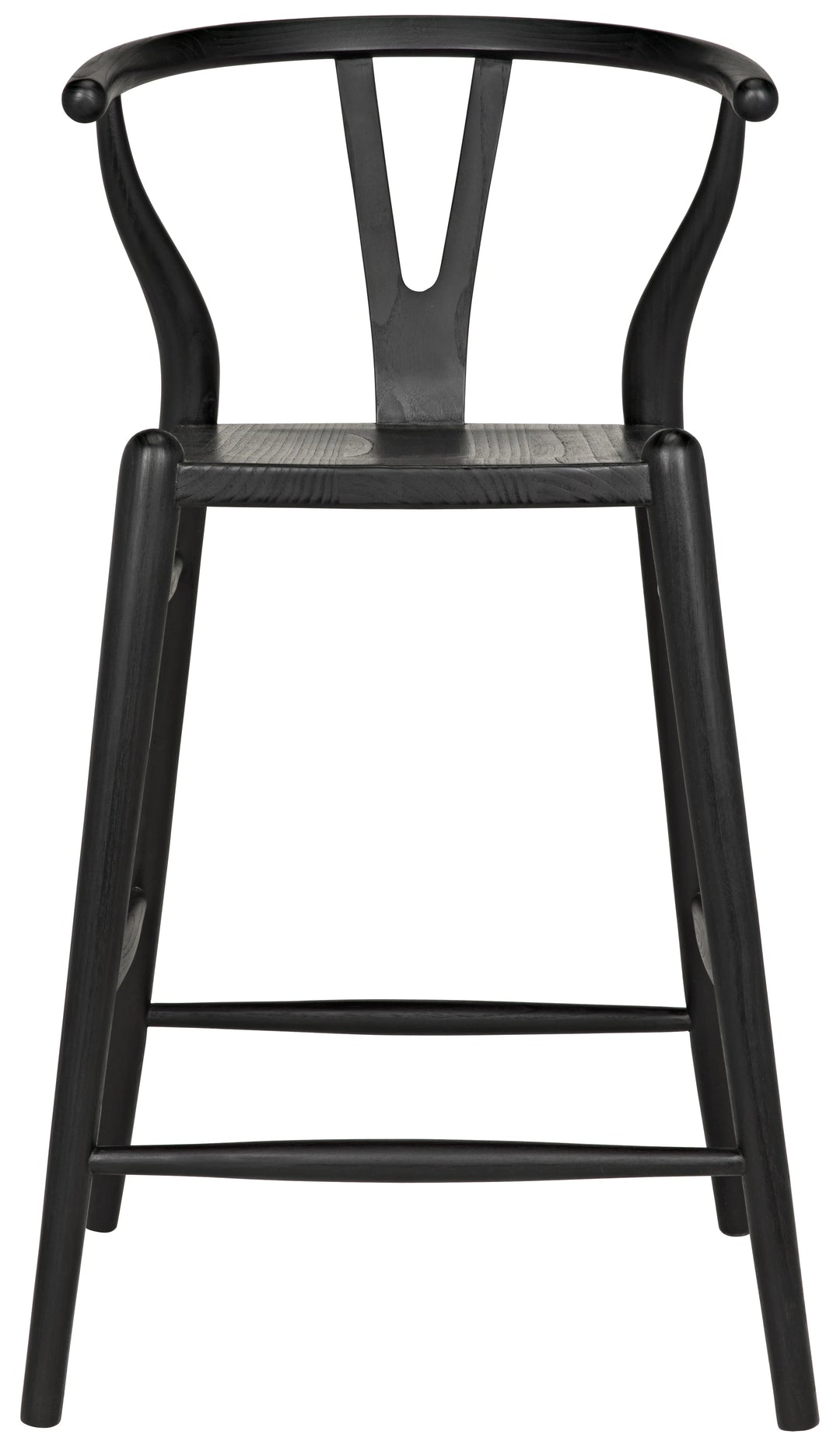 American Home Furniture | Noir - Zola Counter Stool, Charcoal Black