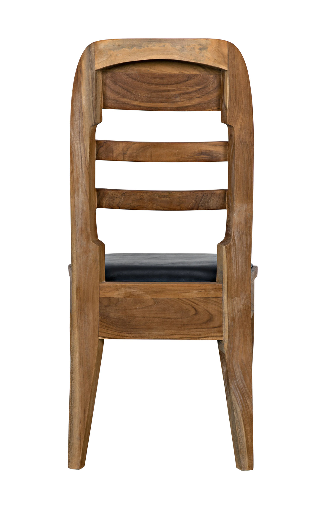 American Home Furniture | Noir - Laila Chair, Teak with Leather