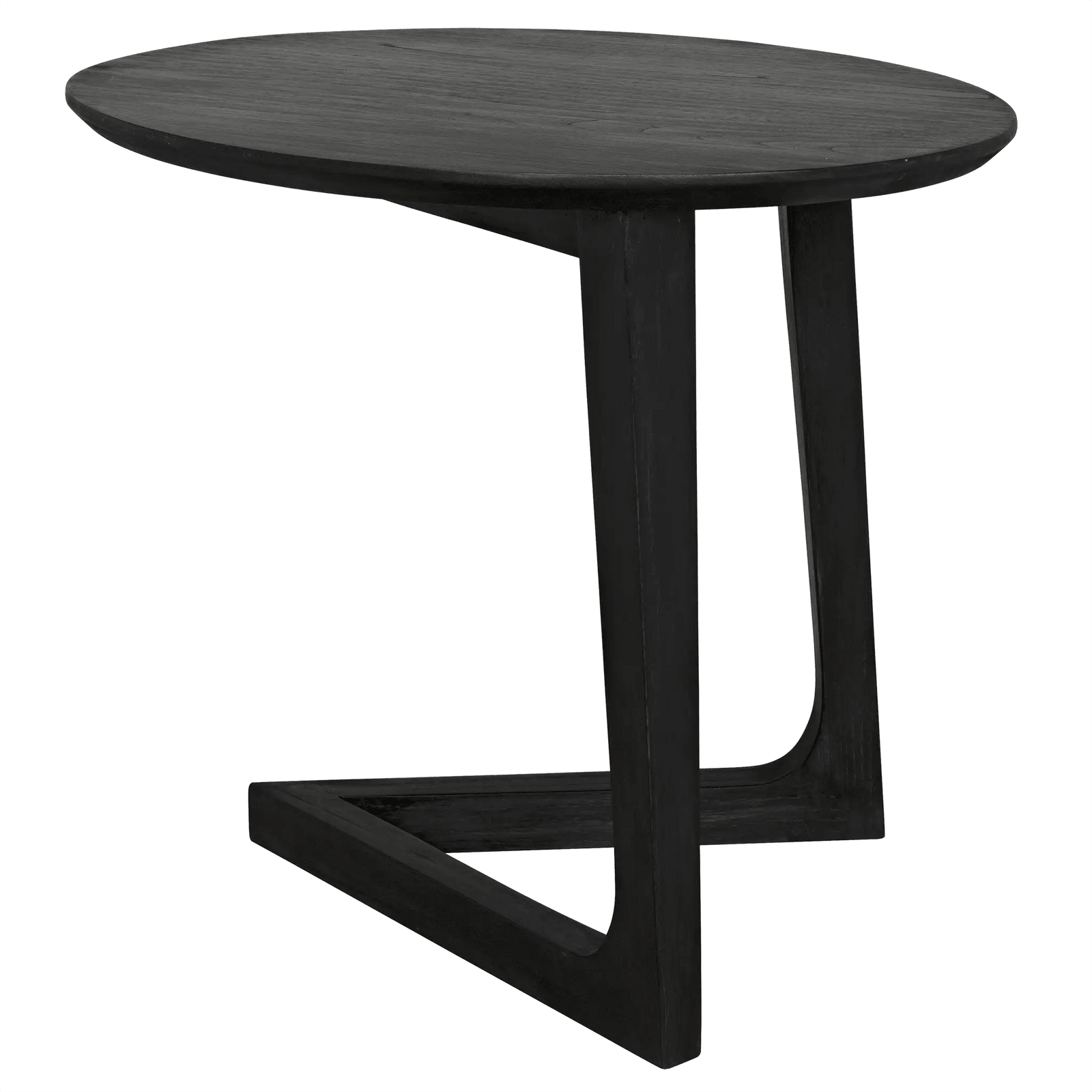 Noir Cantilever Table, Charcoal Black ACCENT TABLES