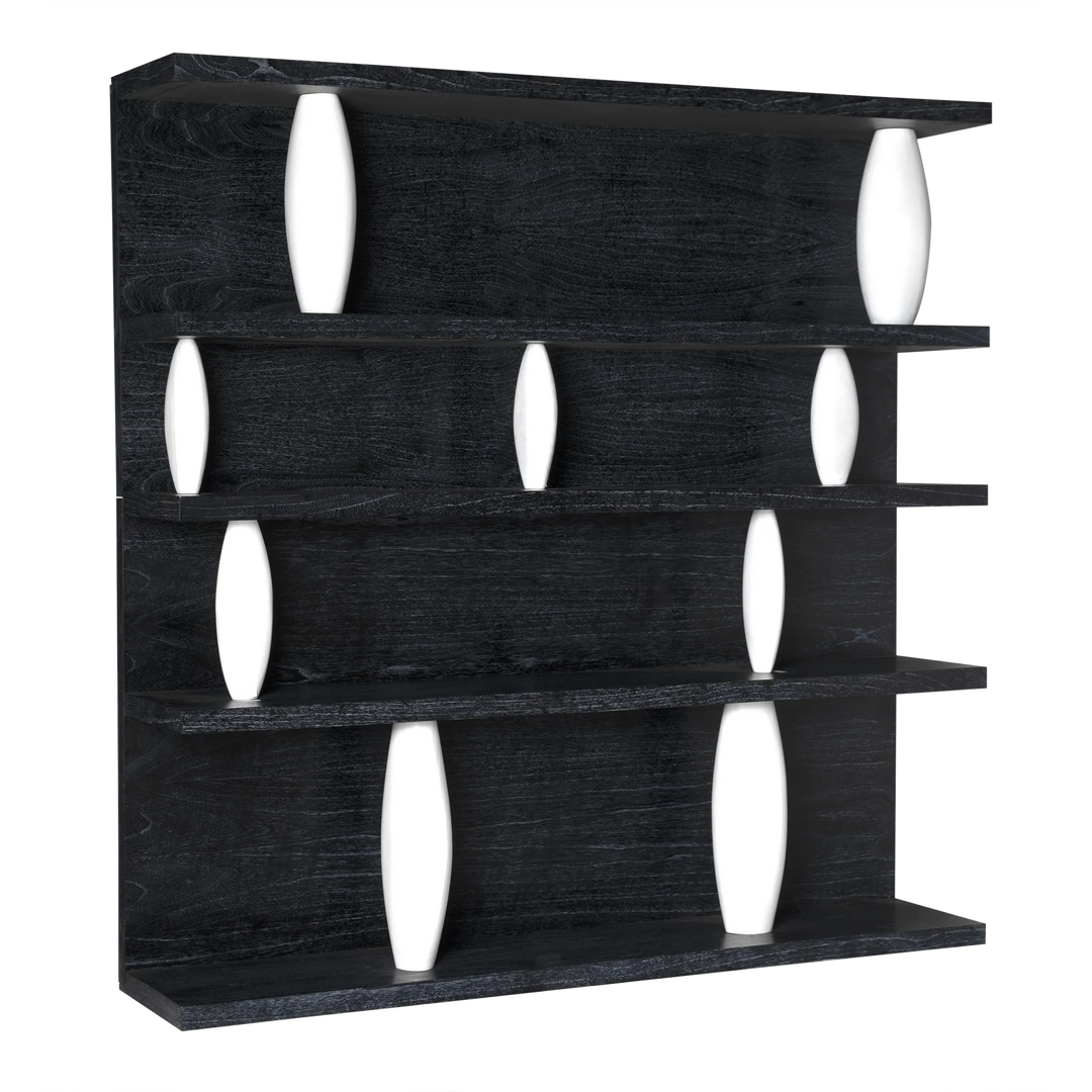 American Home Furniture | Noir - Dorian Shelving