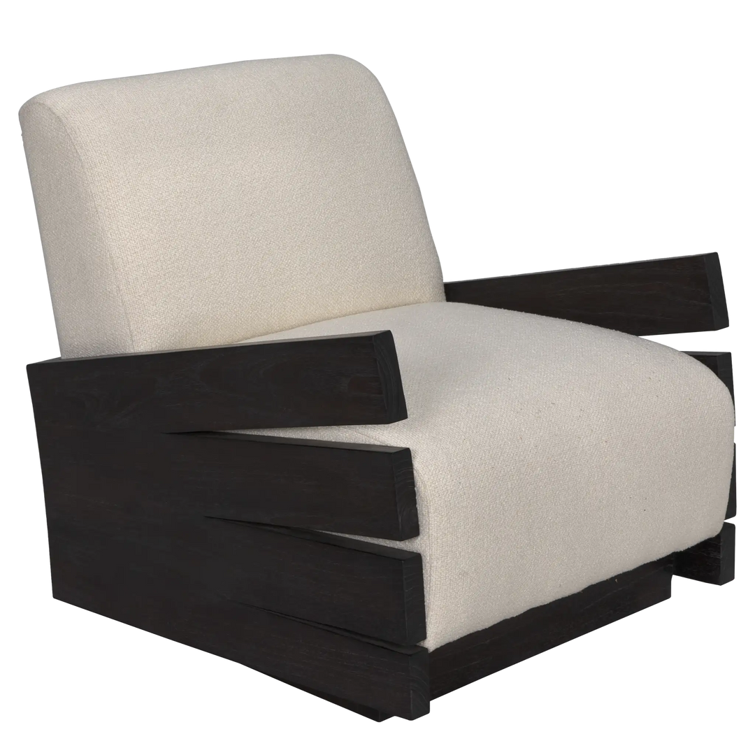 American Home Furniture | Noir - Slide Chair w/US Made Cushions