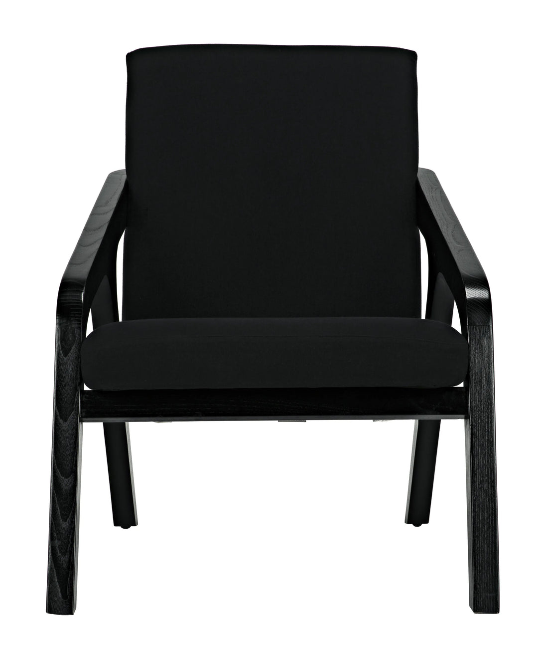 American Home Furniture | Noir - Lamar Chair, Charcoal Black