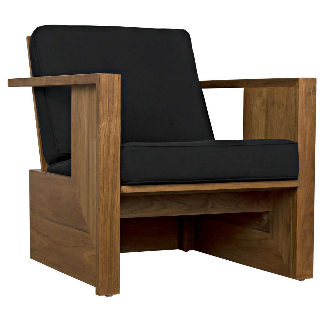 American Home Furniture | Noir - Ungaro Chair, Teak