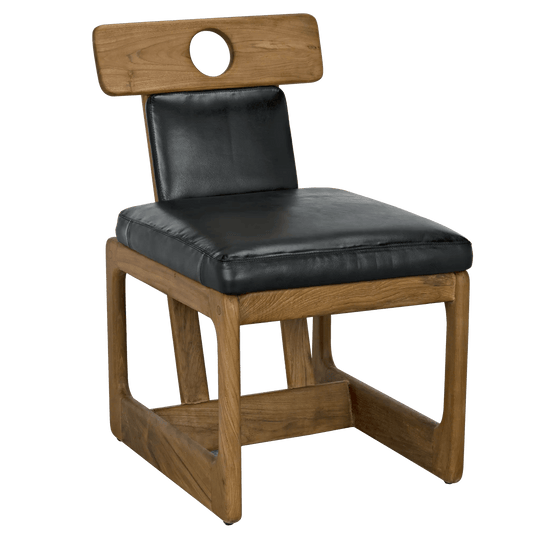 Noir Buraco Dining Chair, Teak - Set of 2 DINING CHAIRS