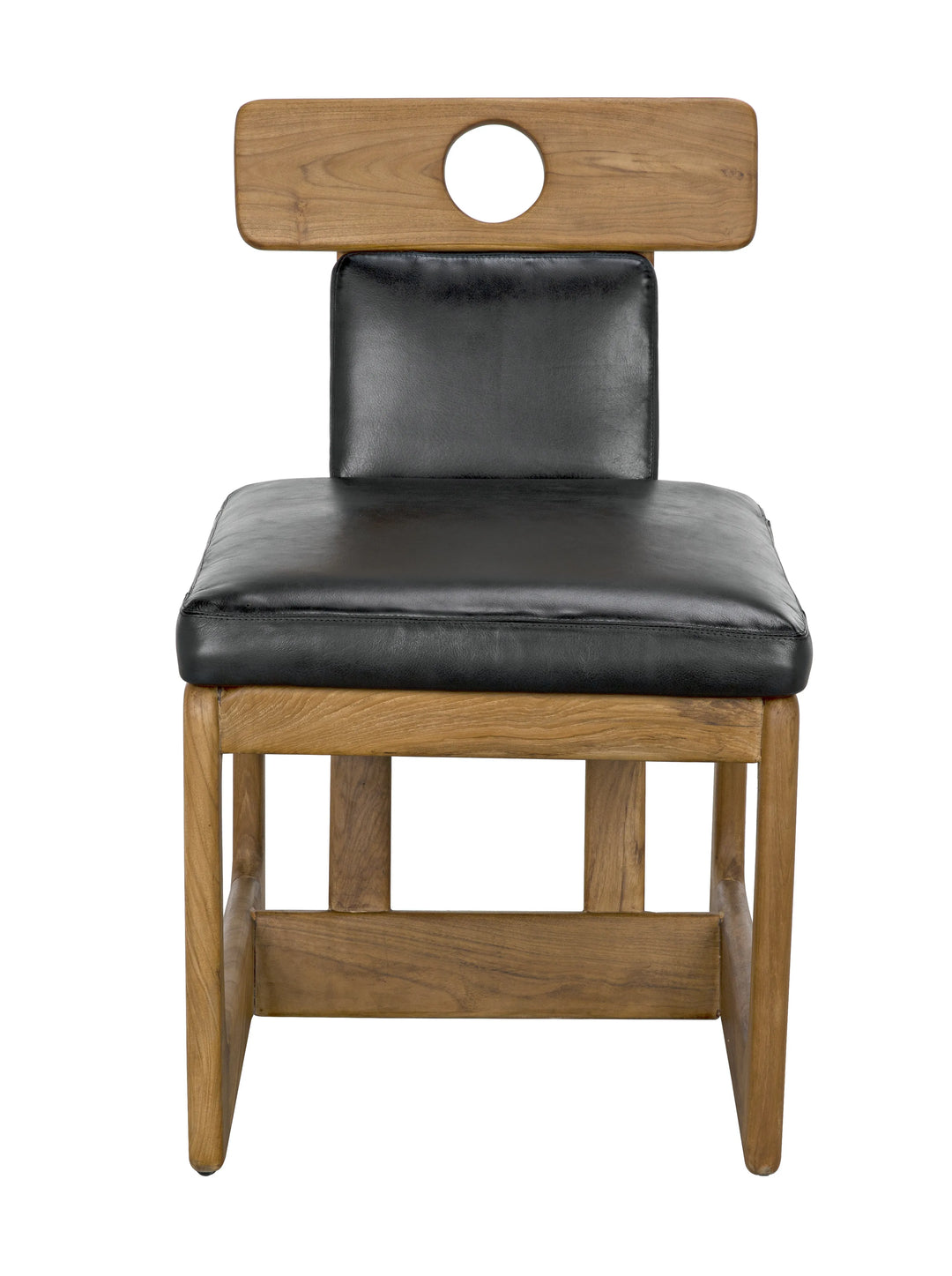 American Home Furniture | Noir - Buraco Dining Chair, Teak