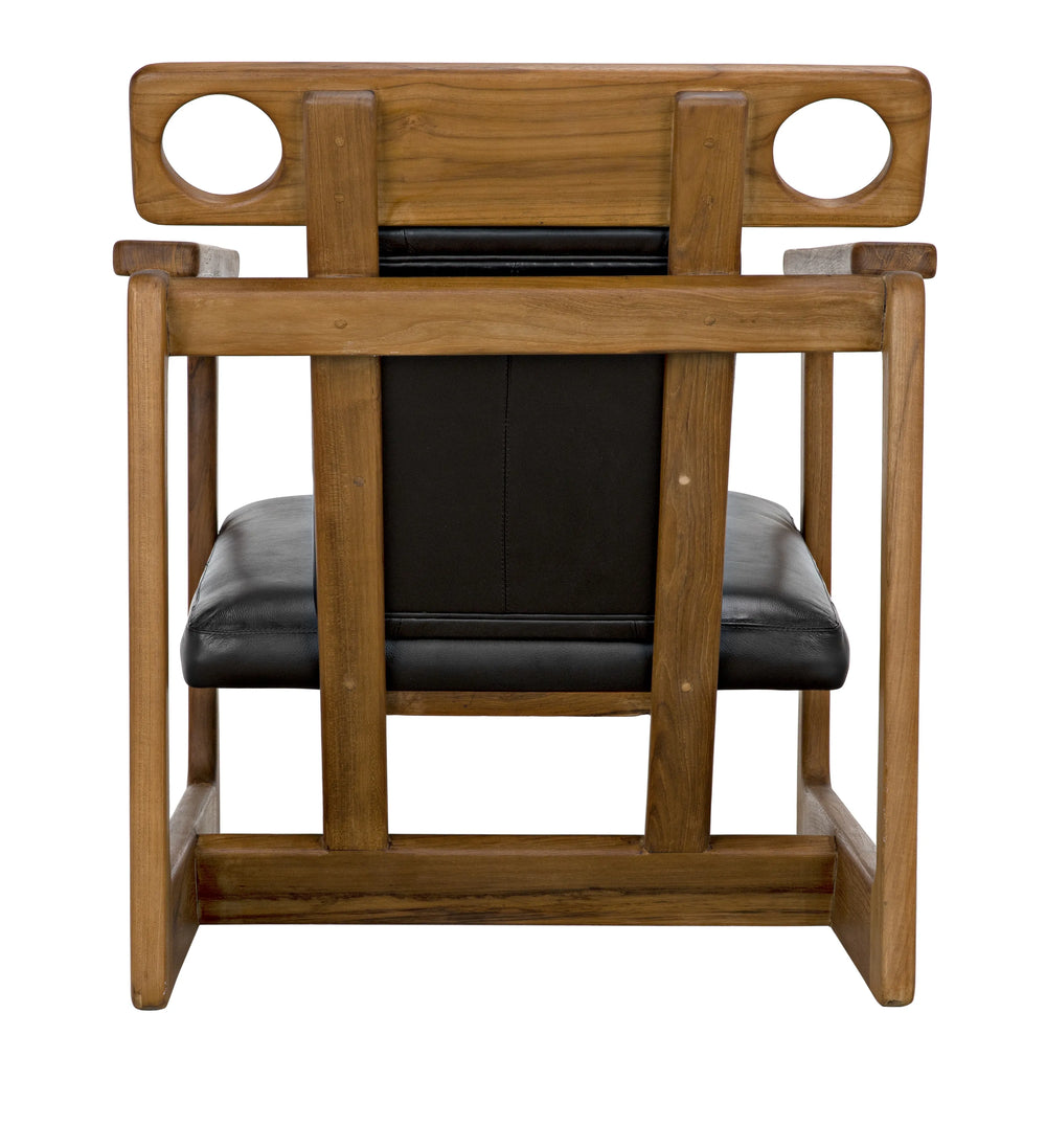 American Home Furniture | Noir - Buraco Relax Chair, Teak