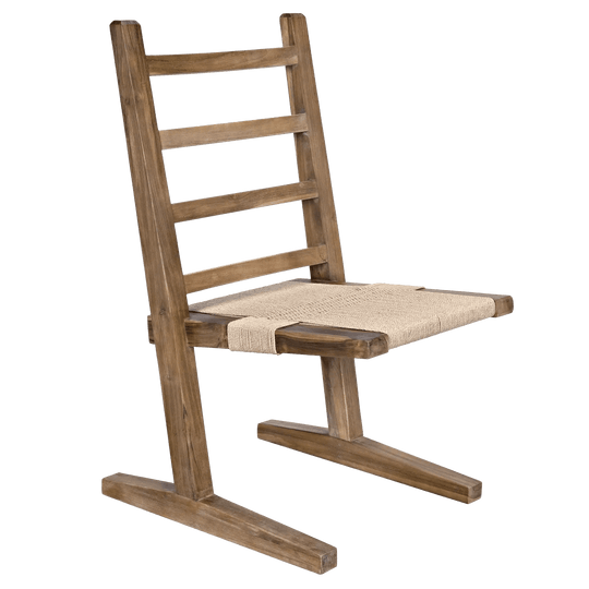 Noir Salam Chair, Teak - Set of 2 DINING CHAIRS