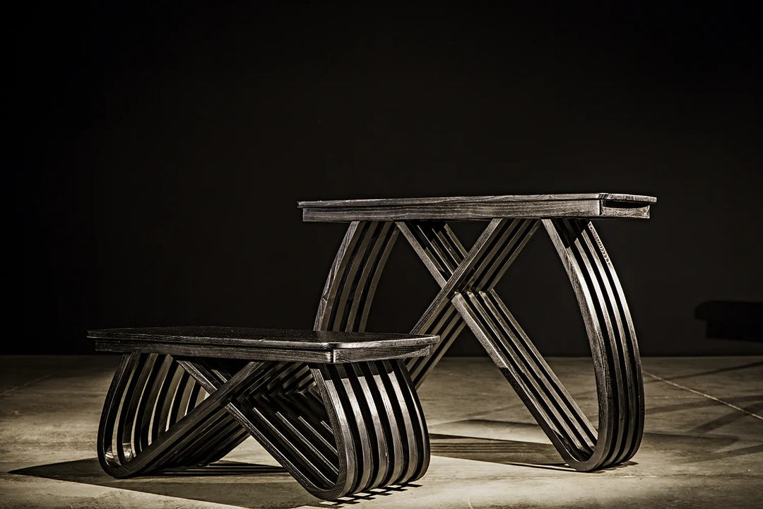 American Home Furniture | Noir - Infinity Coffee Table