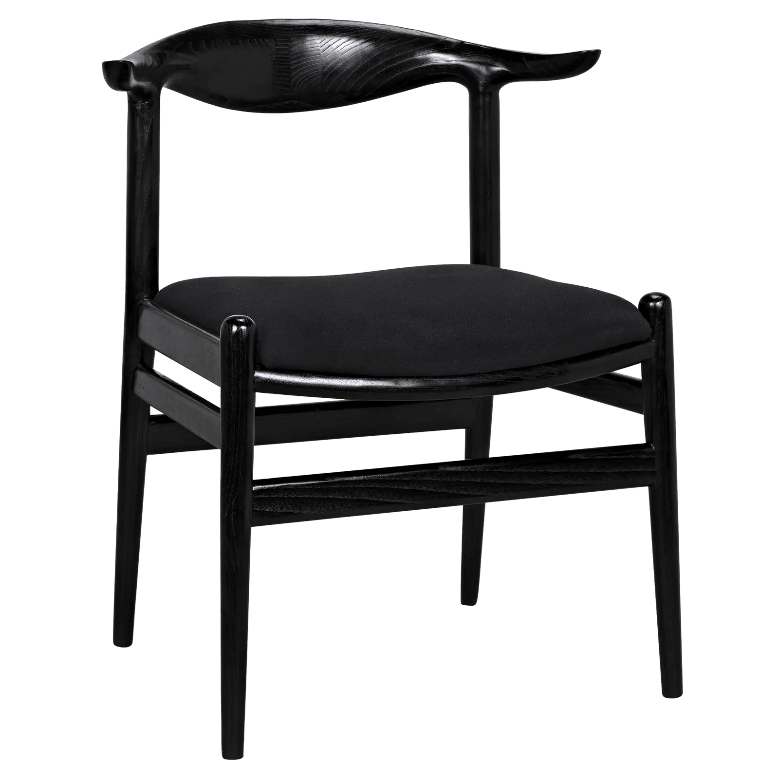 Noir Boone Chair - Set of 2 DINING CHAIRS