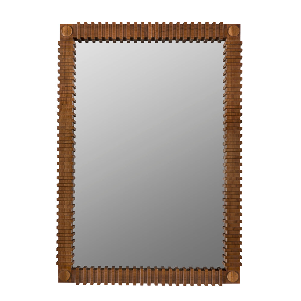 Noir - Rift Mirror, Teak - AE-324T
