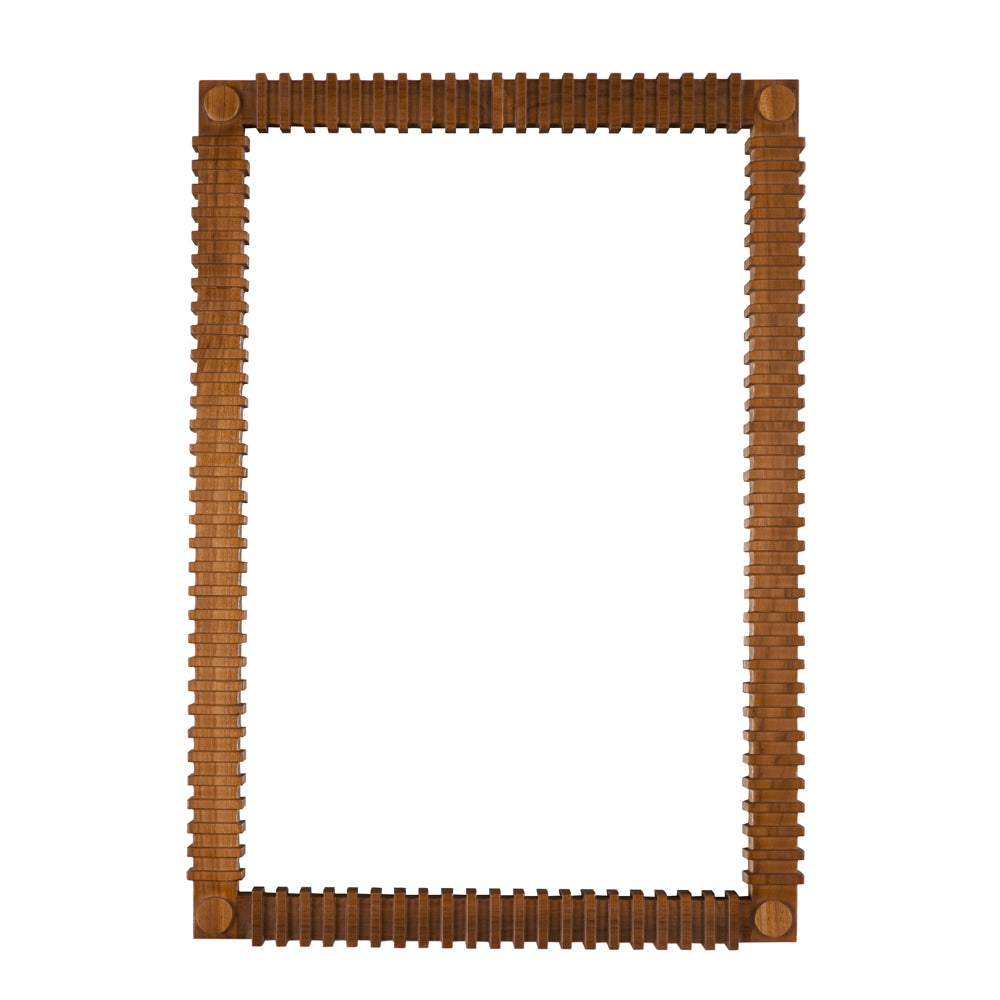 Noir - Rift Mirror, Teak - AE-324T