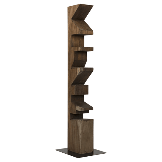 Noir Totem Statue, Munggur BOOKCASES + SHELVES
