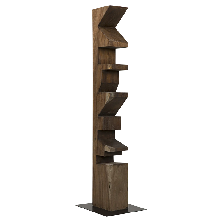 American Home Furniture | Noir - Totem Statue, Munggur