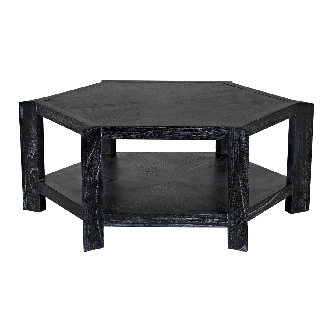 American Home Furniture | Noir - Yuhuda Coffee Table, Cinder Black