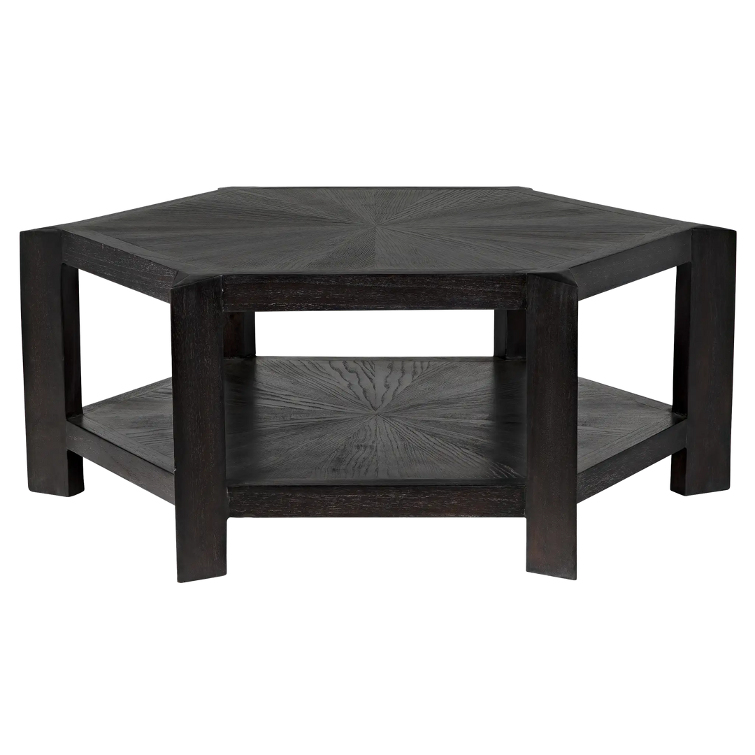 American Home Furniture | Noir - Yuhuda Coffee Table, Sombre Finish