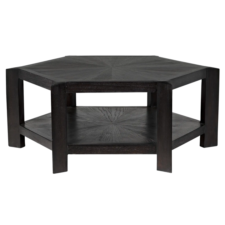 American Home Furniture | Noir - Yuhuda Coffee Table, Sombre Finish