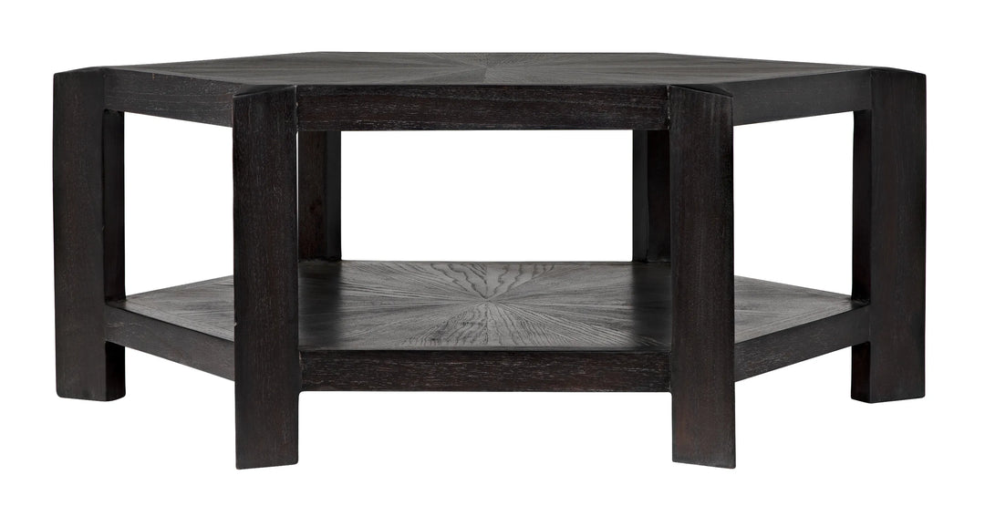 American Home Furniture | Noir - Yuhuda Coffee Table, Sombre Finish