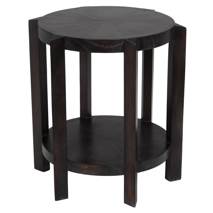 American Home Furniture | Noir - Yuhuda Small Side Table, Sombre Finish