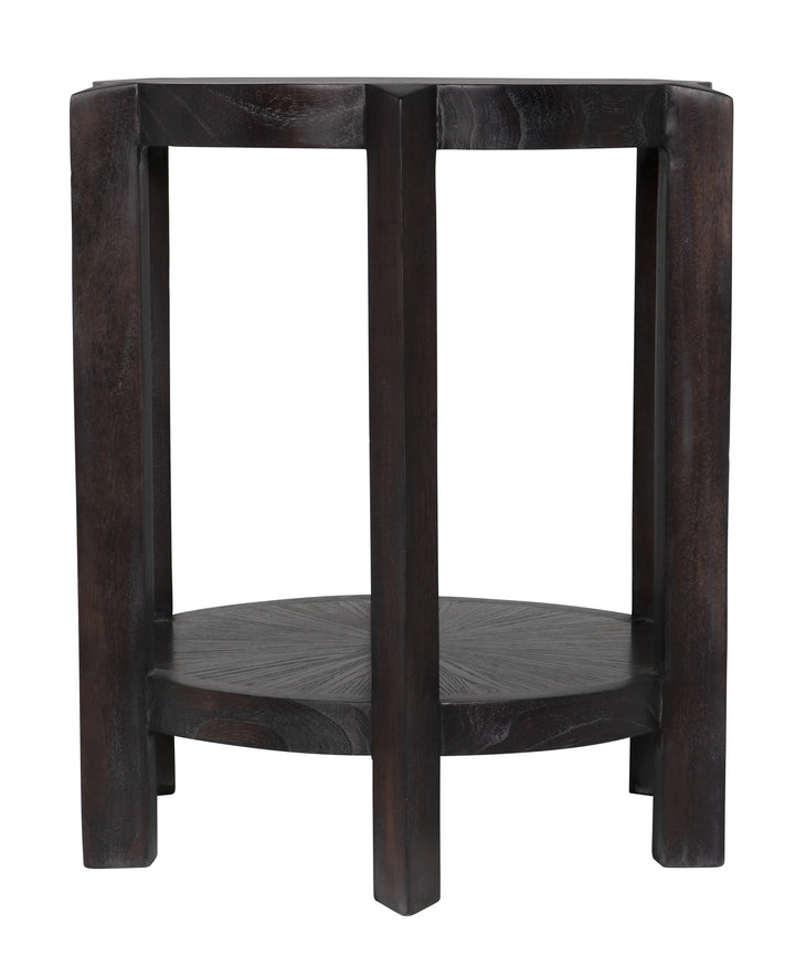 American Home Furniture | Noir - Yuhuda Small Side Table, Sombre Finish