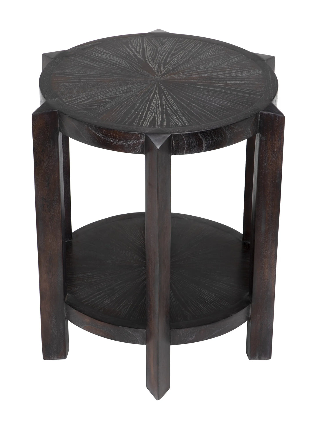 American Home Furniture | Noir - Yuhuda Small Side Table, Sombre Finish