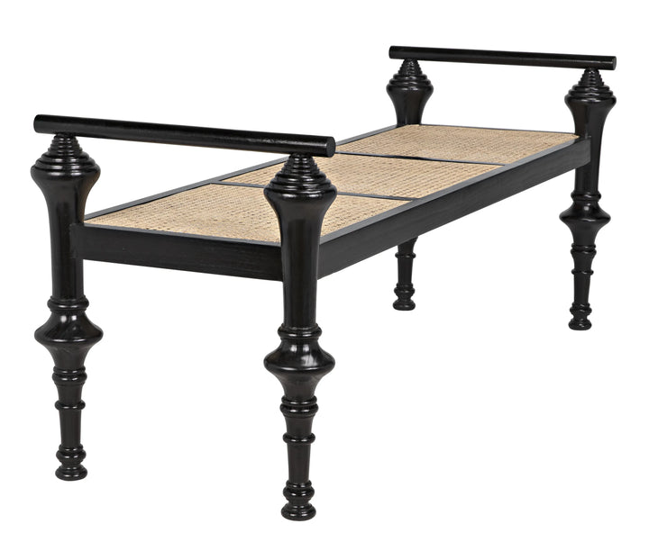 American Home Furniture | Noir - Indochine Bench