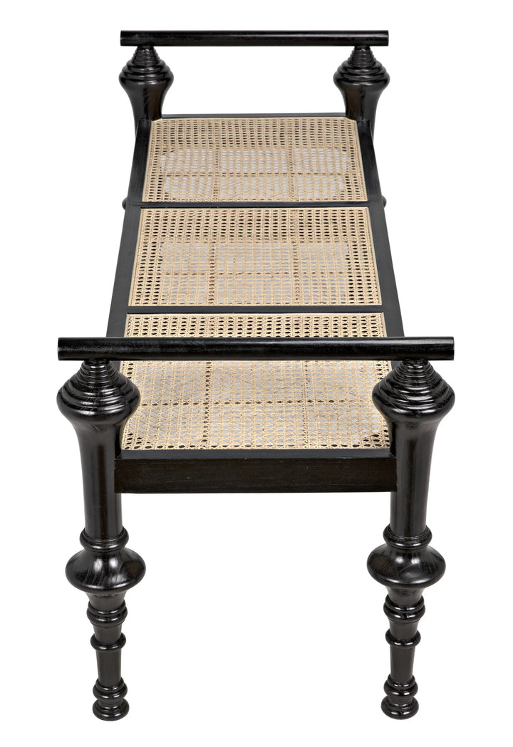 American Home Furniture | Noir - Indochine Bench