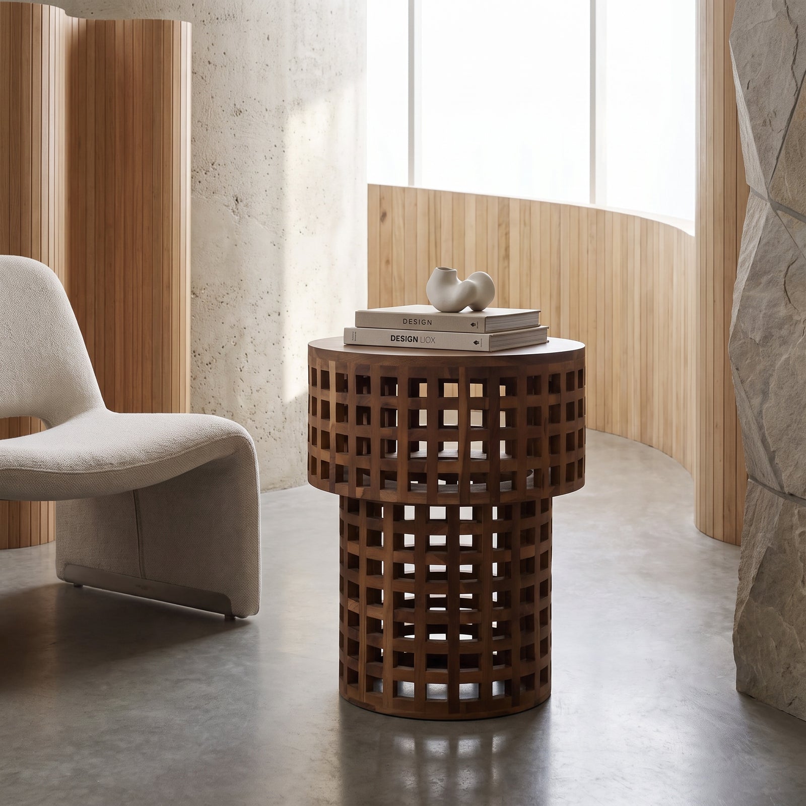 Noir - Flynn Side Table - AE-97T