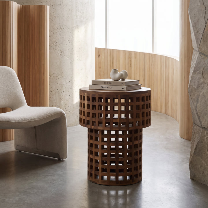 Noir - Flynn Side Table - AE-97T