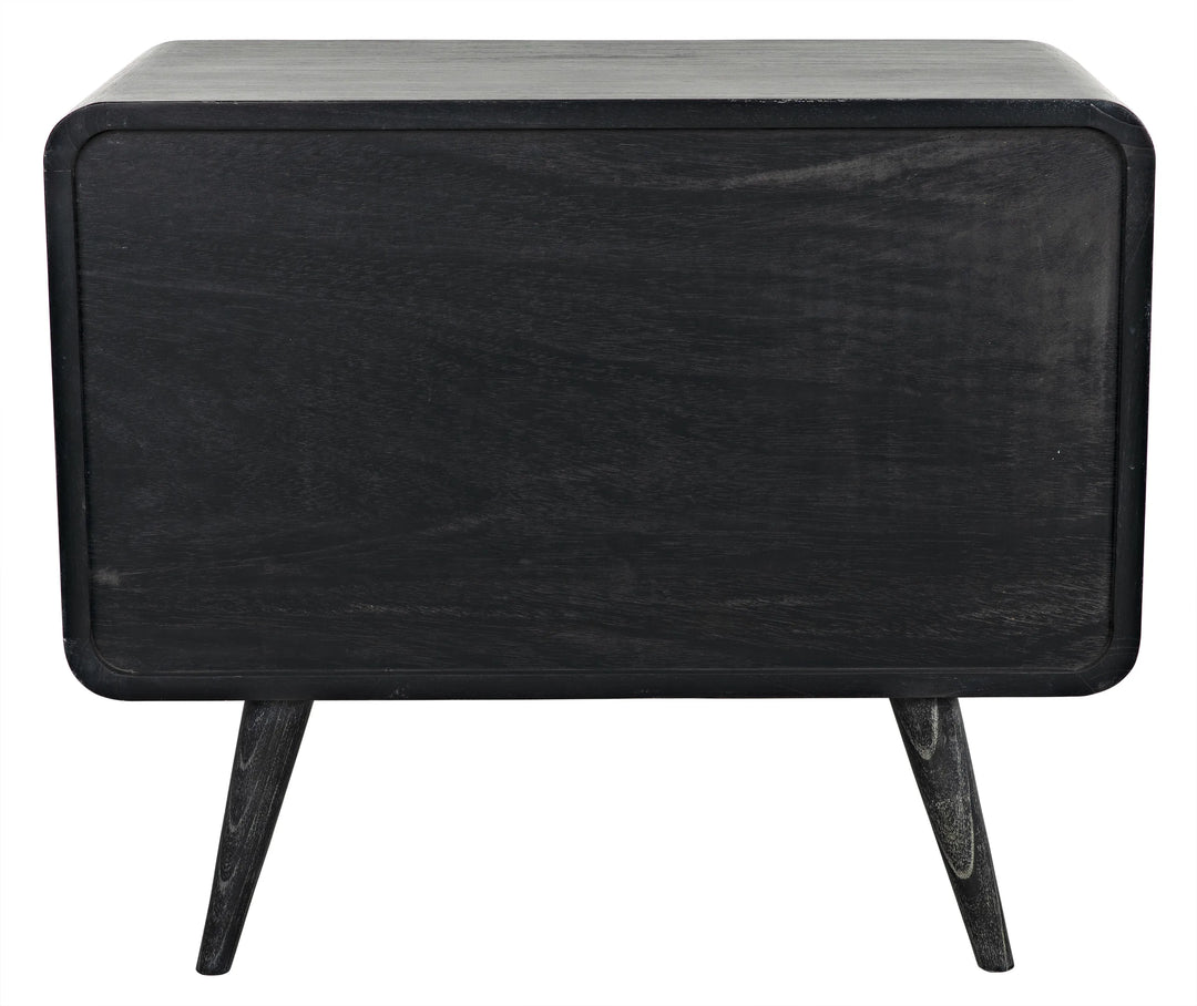 American Home Furniture | Noir - Bart Chest, Cinder Black