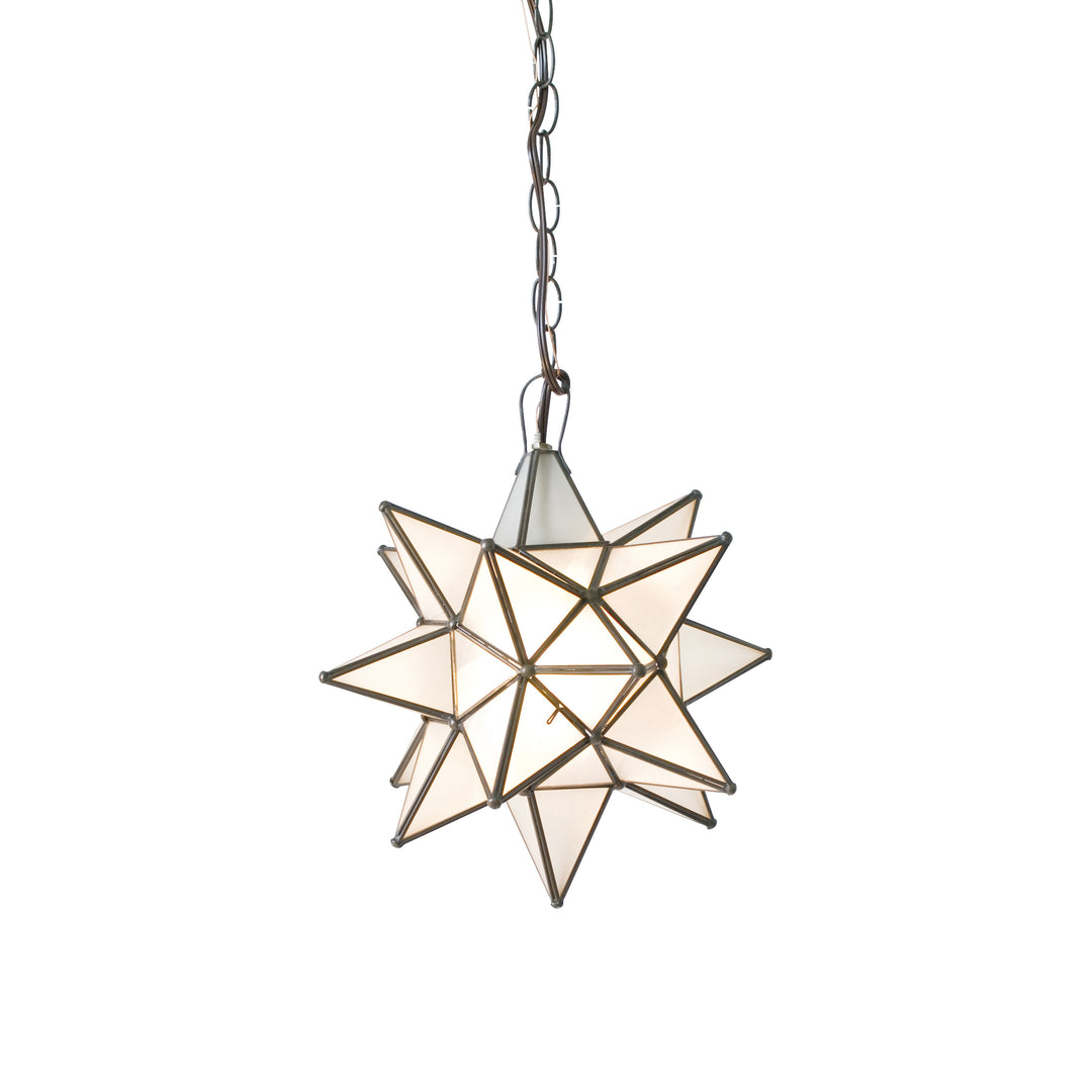 Xl Frosted Star Chandelier - AGS112