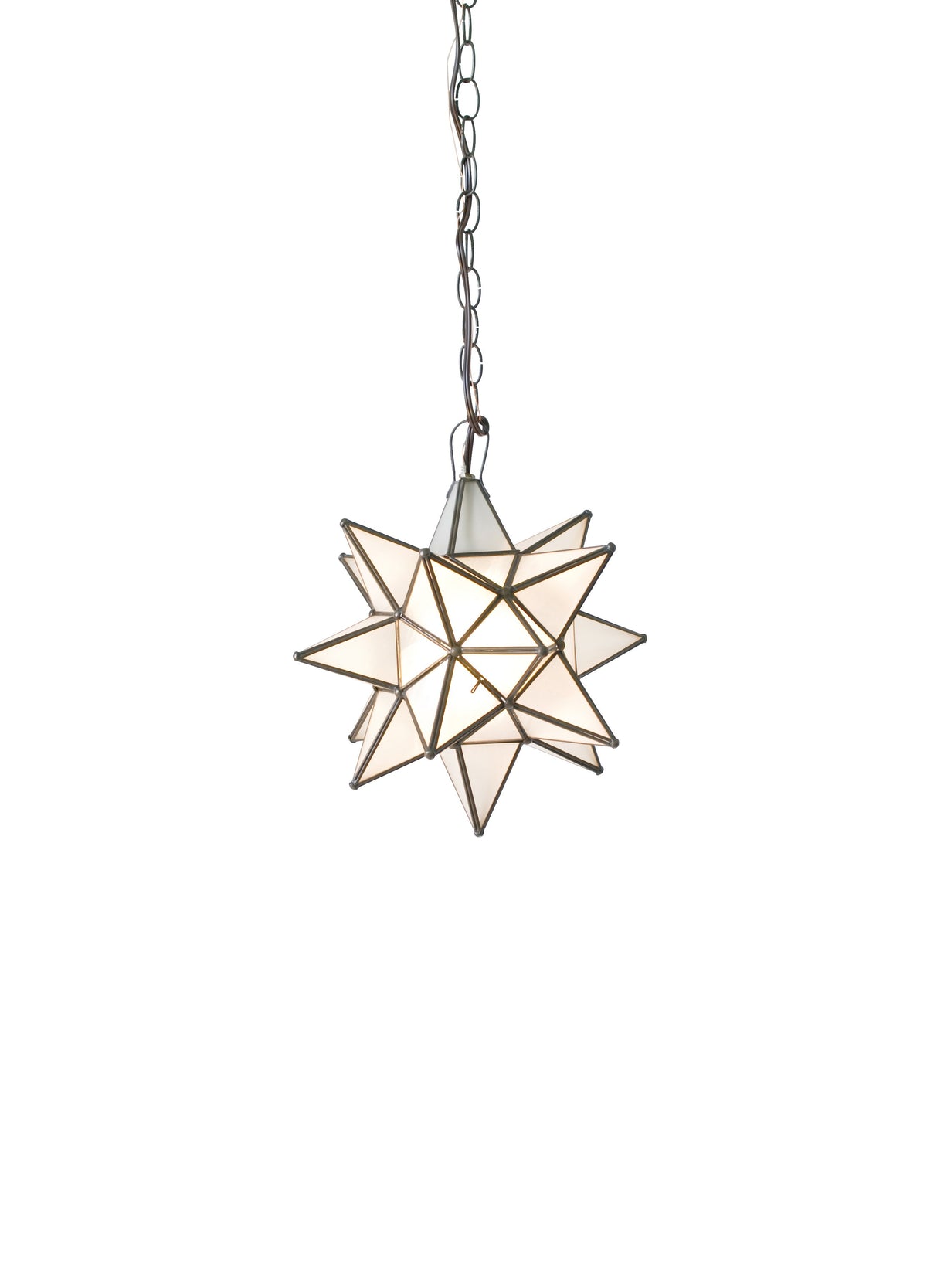 Xl Frosted Star Chandelier - AGS112