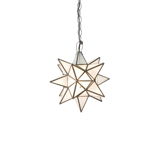 Sm Frosted Star Chandelier - AGS812