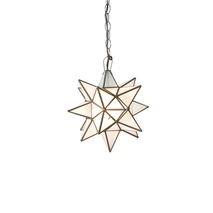 Sm Frosted Star Chandelier - AGS812