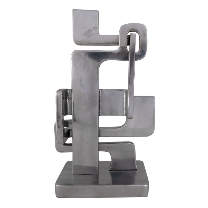 Kubric Sculpture, Silver