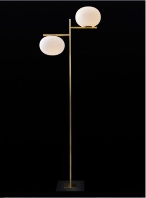 American Home Furniture | Mobital - EGGY Floor Lamp 2 Bulb 