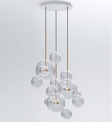 American Home Furniture | Mobital - BOLLE Pendant Lamp 12 Bulb 