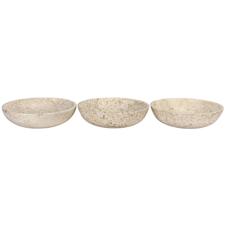 American Home Furniture | Noir - Marble Bowls, Set of 3