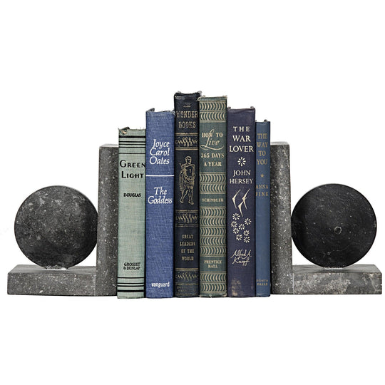 Noir Marble Bookends DECORATIVE OBJECTS