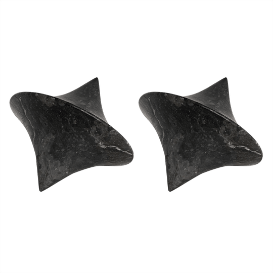 Noir Simone Object, Set of 2 DECORATIVE OBJECTS